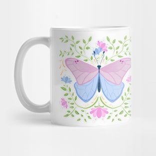 Beautiful pastel butterfly Mug